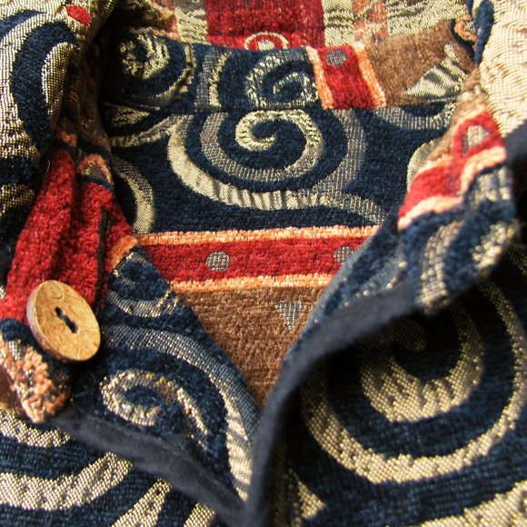 Byzantine Art Reversible L & T Elegant Jacket Sm - Picture 8 of 8